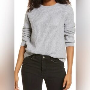 NWT BP Cleo Crop Crewneck Boxy Sweater